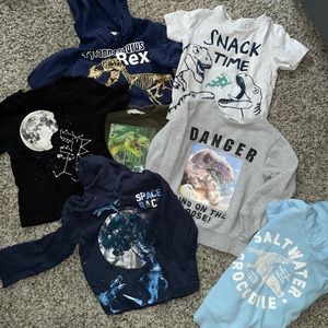 Lot of assorted Dino tops